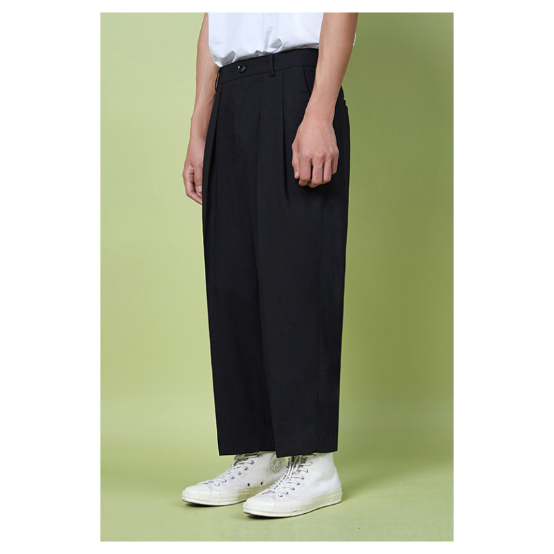 SimpleProject 锥型九分西裤 宽松男百搭直筒潮牌休闲裤子阔腿裤|ruв категории Мужская одежда, брюки - от Buy2taobao.com для оказания профессиональной услуги покупки агента Taobao