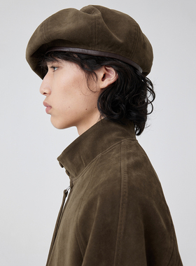 Simple Project*Suedette Beret 麂皮贝雷帽