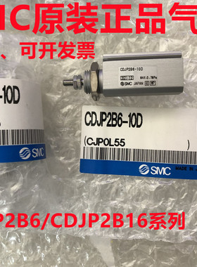 SMC针型气缸CJP2B10 CDJP2B10-5D-10D-15D-20D-25D-B-A93L-M9BL