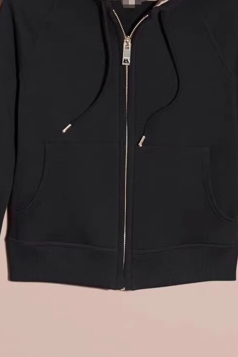 thumbnail for Cross-Border High-Quality Hooded Sweatshirts for Men and Women, Foreign Trade Women&#039s Jackets, Full Cardigan with Metal Zipper