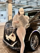 定染薄荷冰蓝狐狸毛立领车条皮草冬短款 气质显白 冰川蓝 毛外套