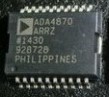 集成芯片ADA4870ARRZ-RL 封装 SOP-20 高速运算放大器