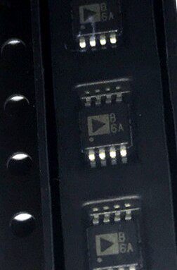 集成芯片AD8606ARMZ 封装MSOP-8 丝印B6A 低噪声运放放大器
