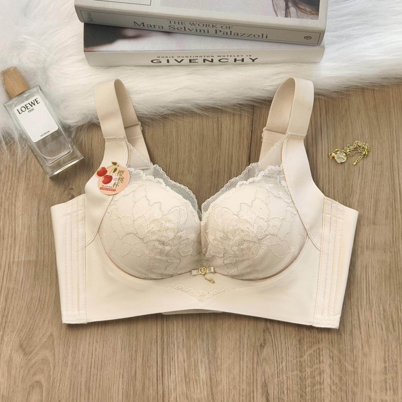 正品内衣女中厚杯月牙托聚拢透气舒适无钢圈小胸显大防下垂文胸罩,女士内衣/男士内衣/家居服,文胸,淘宝优惠券,粉丝福利购,淘宝优惠卷