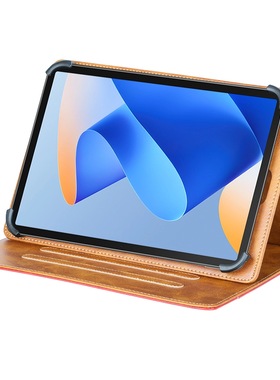 适用10.1寸快易典智能家教机H28H20H26皮套支架保护套壳通用款平板电脑商务双拼色保护套360度旋转带孔保护套