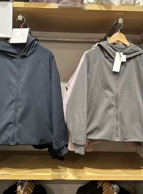 日单女装双面穿防风摇粒绒拉链连帽外套户外防水秋冬季新款479697