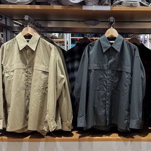日单合作款/男装女装工装宽松衬衫/长袖休闲衬衣25新款秋季480652