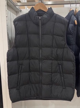 日单男装女装空气棉服背心/便携式马甲25新款宽松立领外套 483632