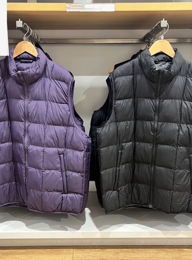 男装女装空气棉服背心便携式无袖马甲休闲宽松百搭2025新款483632