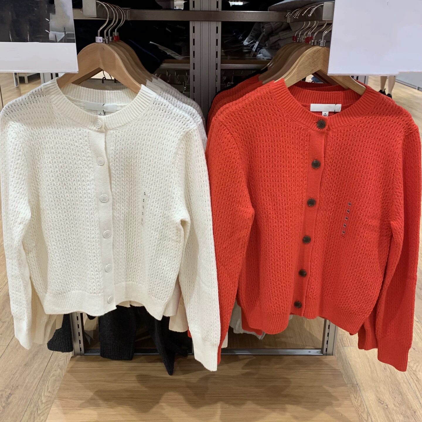 合作款/女装混纺圆领针织开衫/毛衣秋冬新款薄宽松外套上衣480025