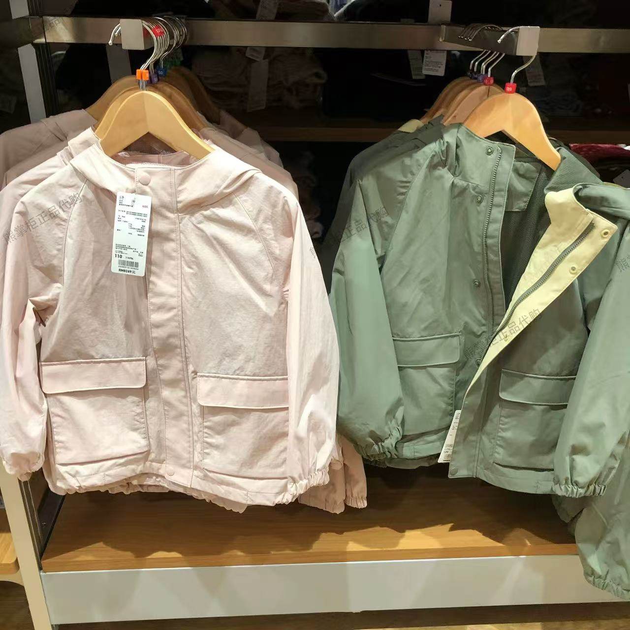 童装!男女童!防风连帽外套!户外休闲服夹克2026春新款483501