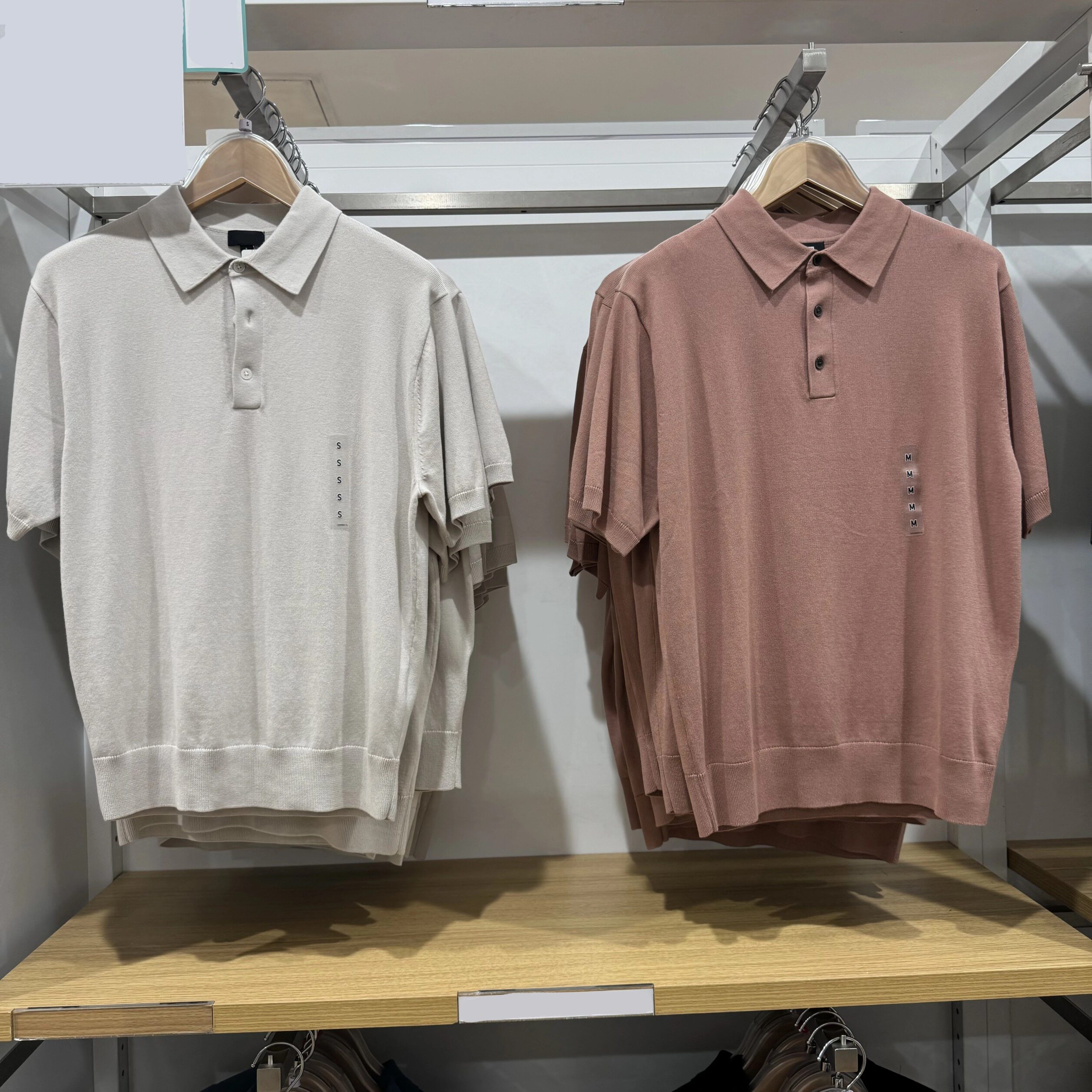 男装女装可机洗针织polo衫/短袖26春夏新款宽松休闲T恤上衣481725