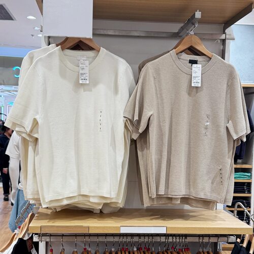 男装女装罗纹圆领针织衫/短袖毛衣毛衫26春夏新款上衣481726