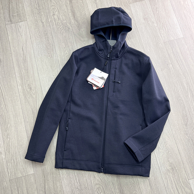 城市机能！方格暖绒！Airpro-Heat功能性户外男连帽运动休闲外套