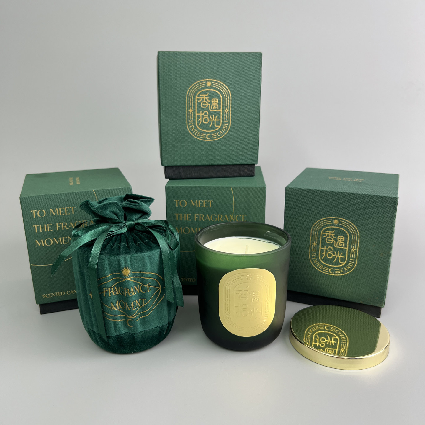 捡漏！礼盒装！210g大容量！室内小众高级香薰蜡烛精油香氛伴手礼