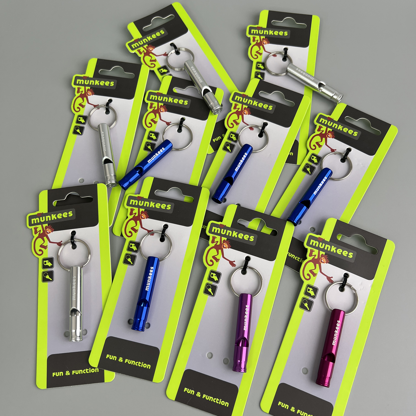 捡漏！一体铝合金！户外野营登山口哨子求生哨救生哨超响高分贝