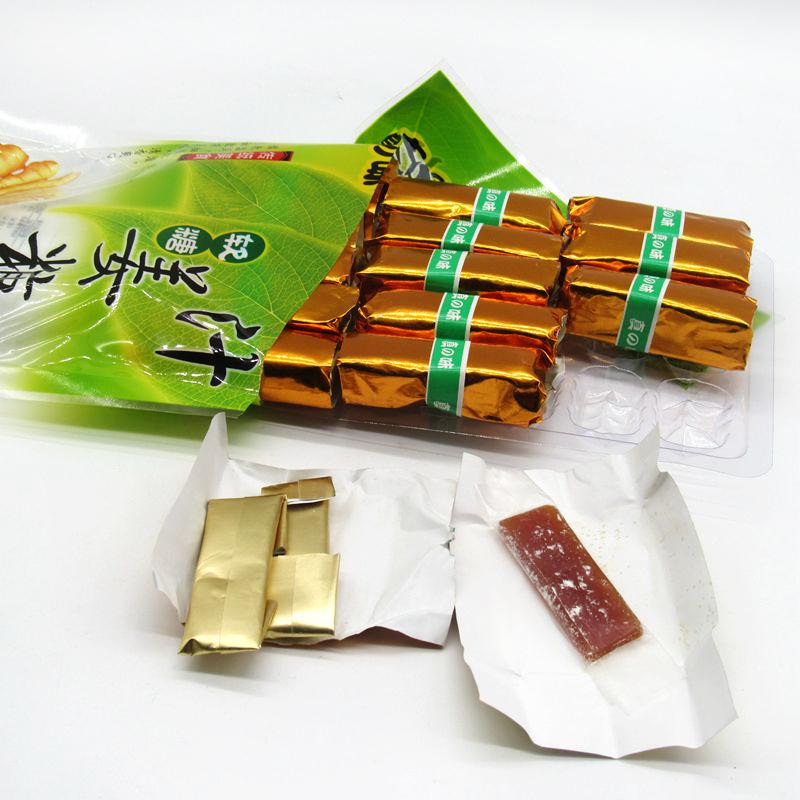 满3包邮真滋味柠汁姜糖250g手工柠檬姜汁软糖清新暖胃大姨妈零食