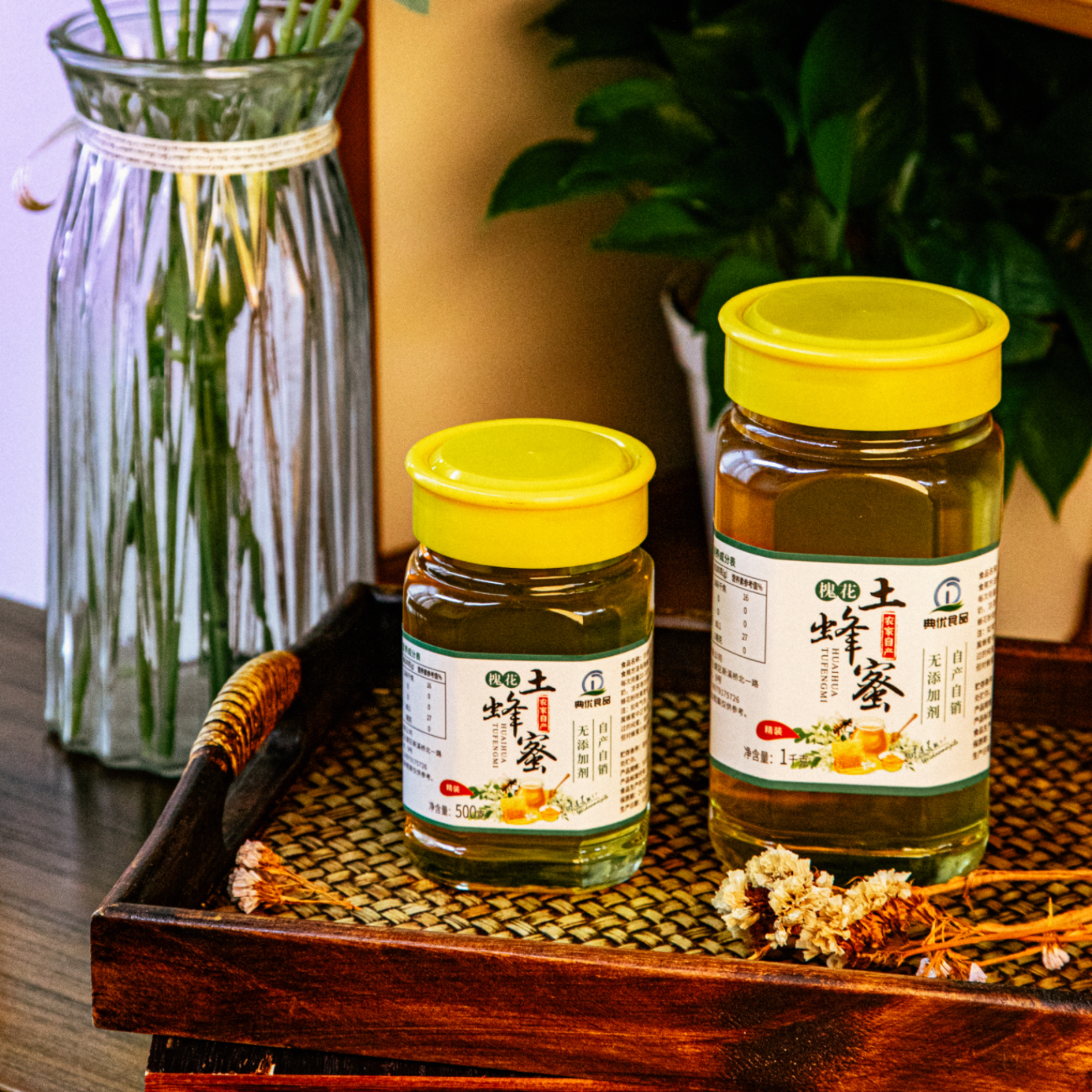 天然蜂蜜江西蜂农直采无加工原蜜