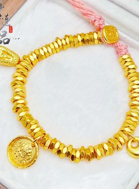 古法镀金不掉色金店同款高保色