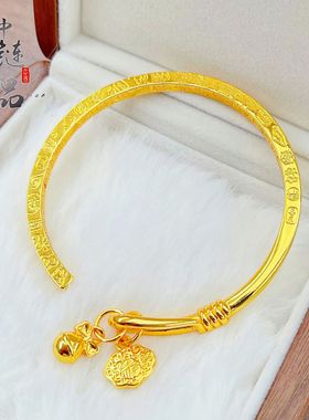 【金店同款】高保色古法沙金吉言