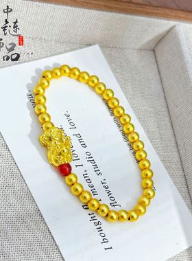 古法镀金不掉色手作高保色沙金