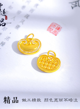 古法镀金久不掉色爆款沙金小元宝