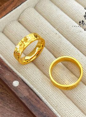 新款满天星素圈戒指批发