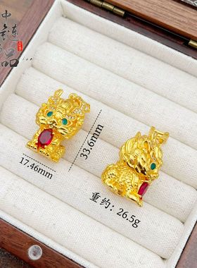 古法镀金久不掉色金店同款高保色