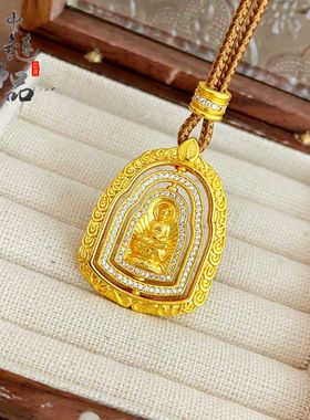 【金店同款】小红书古法沙金镶钻