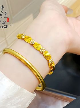 【久不掉色】金店同款高保色古法