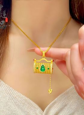 周古法生大福新款沙金新中式