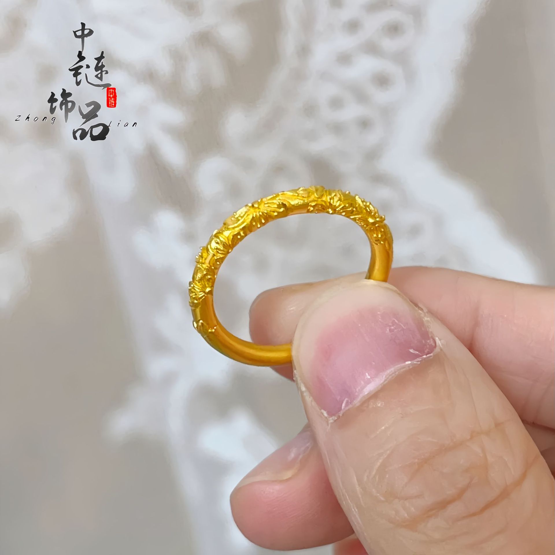 越南沙金不掉色某书爆款古法