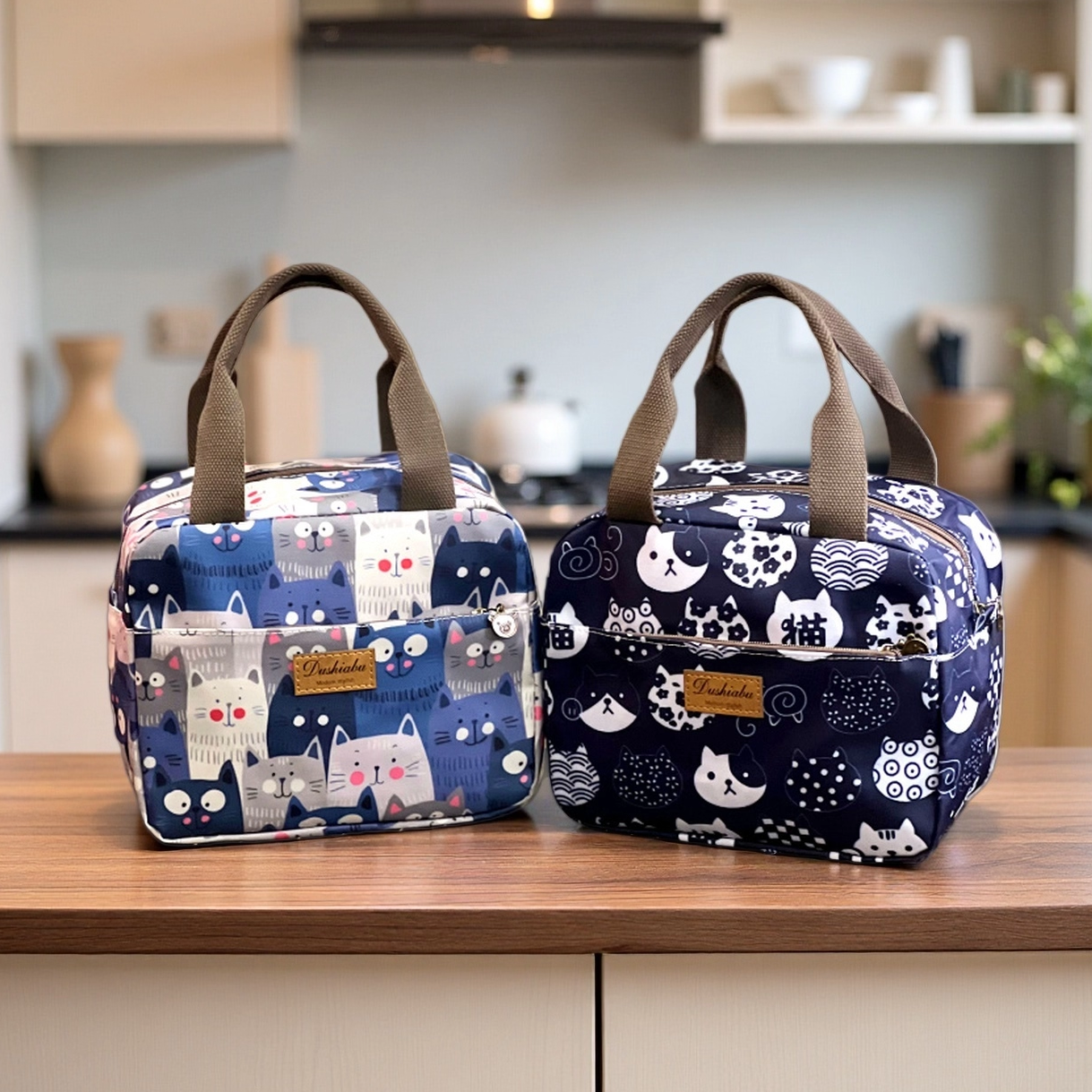 秋冬长效保温饭盒袋仔上班手提便当包学生加厚铝箔防水防油午餐包