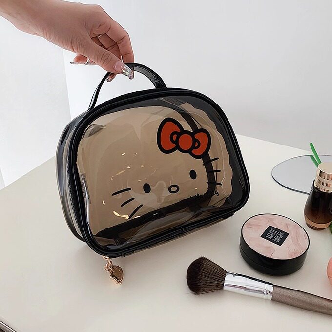 日系Hellokitty防水化妆包