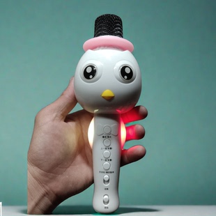 儿童话筒卡拉ok唱歌带音响一体机宝宝麦克风小孩无线蓝牙女孩玩具