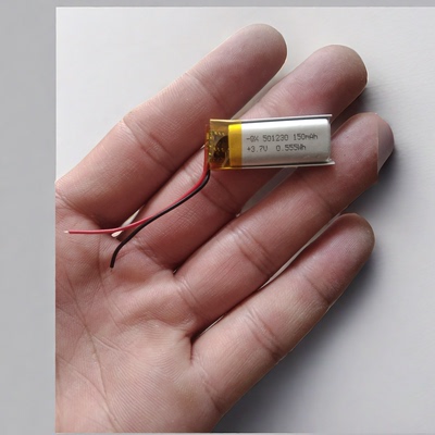 3.7v锂电池601230蓝牙耳机微型设备智能穿戴电池