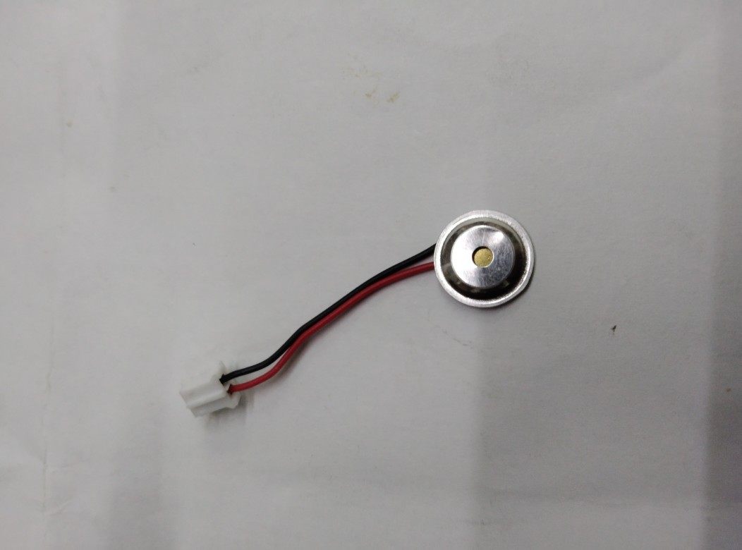 加铝壳蜂鸣片 直径12mm 压电陶瓷片 带声腔蜂鸣器片