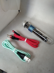 编织款 手机快充电数据线加长适用苹果华为typec安卓随机发