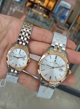 Jacques Du Manoir瑞士代购情侣表石英小众品牌手表轻奢2025新款
