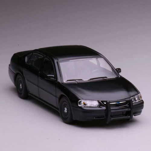新品 596 1:64 雪佛兰英帕拉便衣警车仿真合金汽车模型收藏摆件