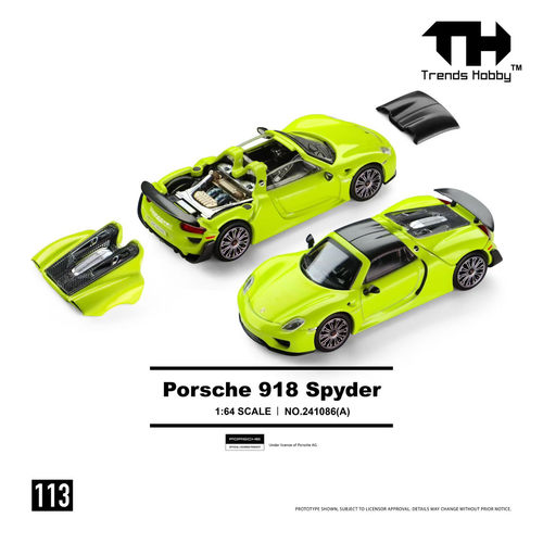 TH保时捷918Spyder164车模