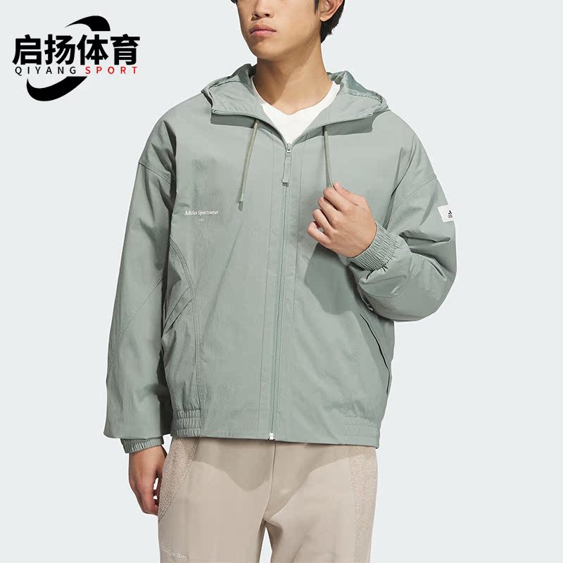 阿迪达斯正品男子休闲外套