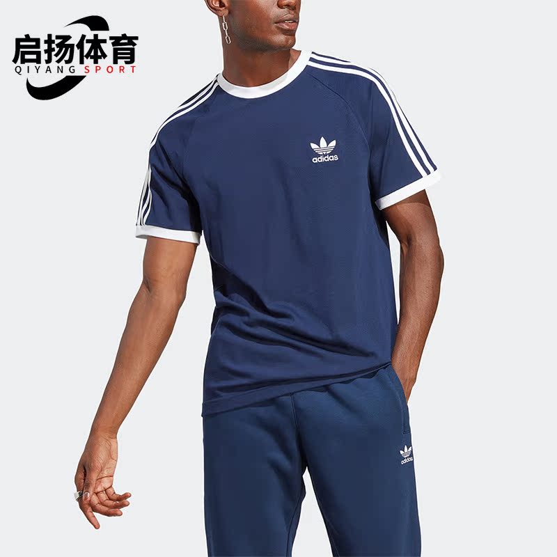Adidas/阿迪达斯正品夏新款三叶草男子运动短袖T恤IA4850