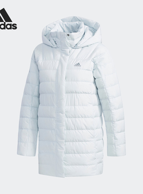 Adidas/阿迪达斯正品当季女子新款白色运动服休闲外套EH3990