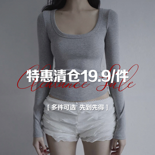 19.9 特色甜辣T恤女 1件 款 清仓合辑 复古百搭四季 Amyway