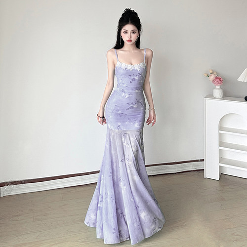 【人鱼甜妮】法式浪漫风鱼尾裙