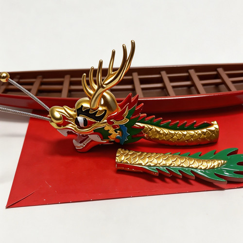 龙头龙尾diy手工船龙头装饰船用