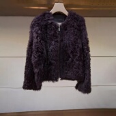 新款 2025冬季 托卡皮毛一体外套女皮草大衣女XRJ7P01C 专柜正品