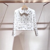 甜美清新碎花千金风短款 新款 2026春季 外套XSJ1W05D 赵露思同款