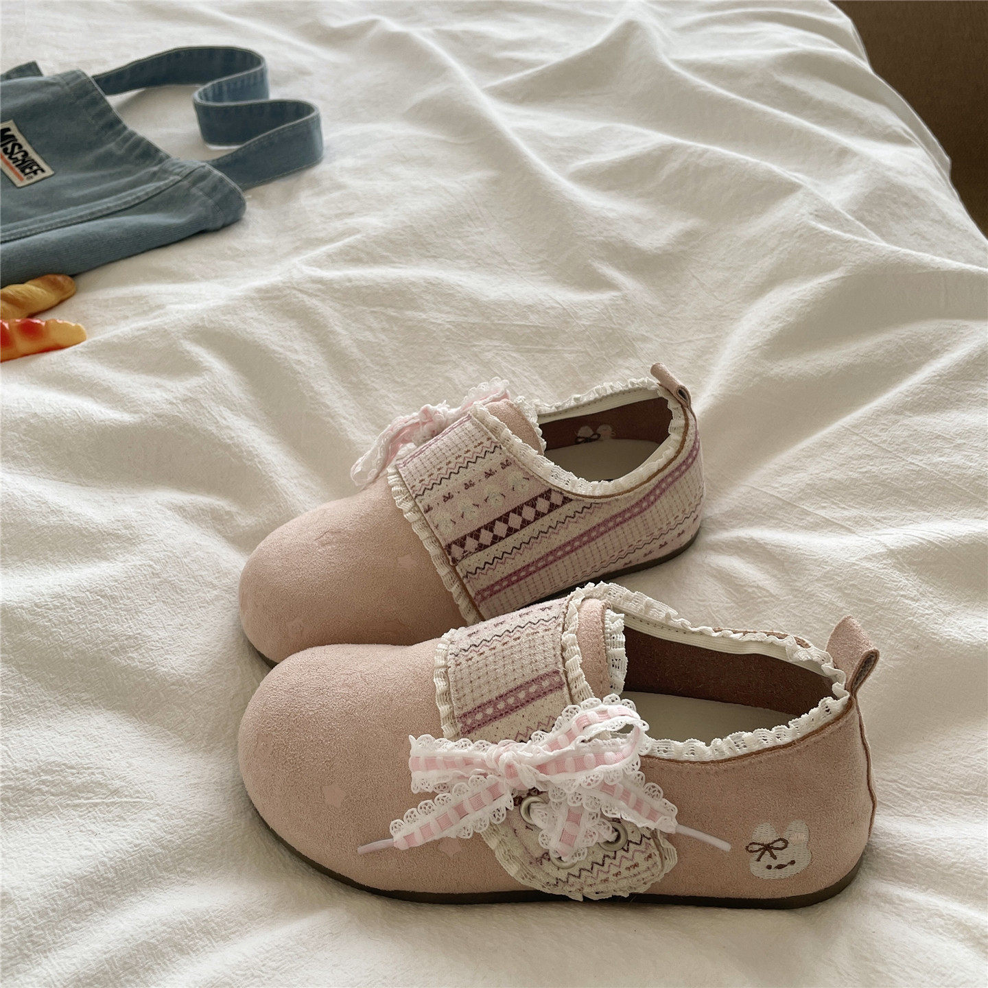 可爱ins温柔法式勃肯鞋女2026春季新款休闲透气单鞋女,女鞋,勃肯鞋/软木鞋,淘宝优惠券,粉丝福利购,淘宝优惠卷